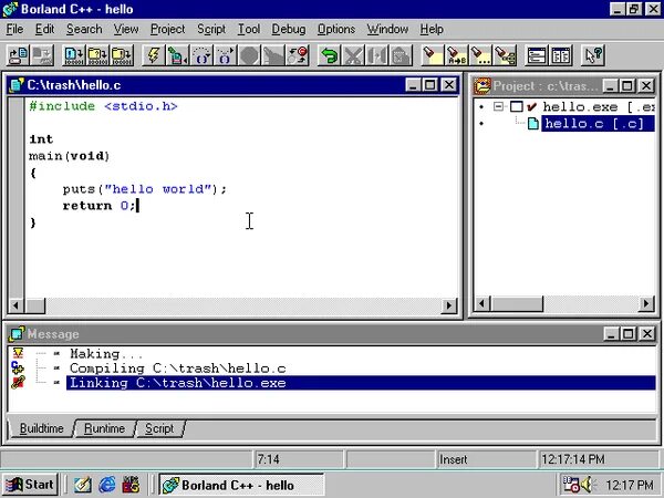 Бесплатный компилятор. Borland c++ Compiler 5.5.1. Borland c++ 5.02. Borland c 4.0.