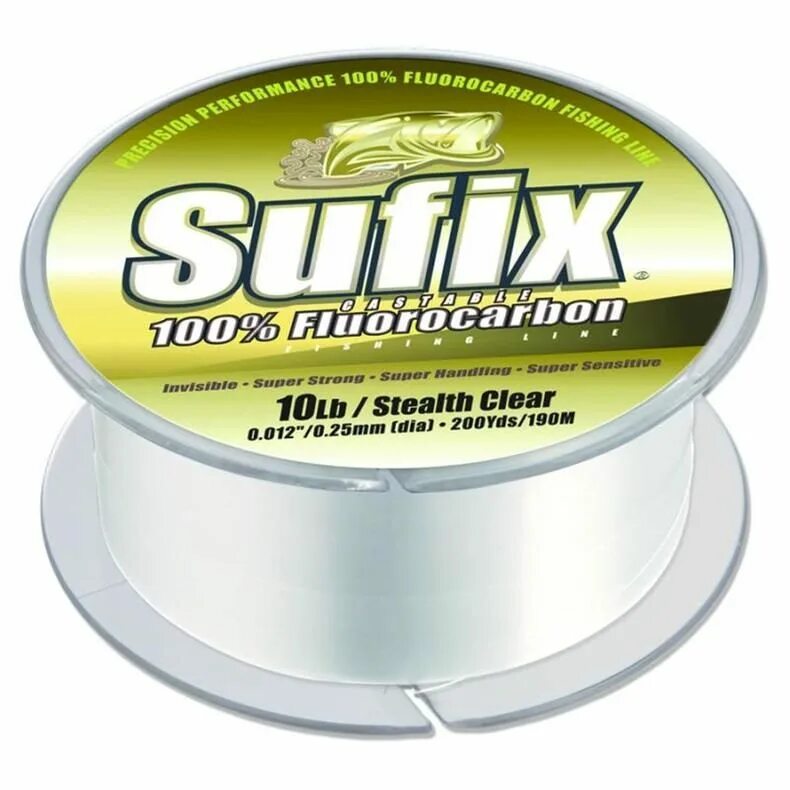 Леска Sufix Castable 100% Fluorocarbon. Флюорокарбоновая леска Sufix Castable 100% Fluorocarbon Clear 150 м. Флюрокарбон CFS 150м. Флюорокарбон Sufix super 21 Fluorocarbon 0,33мм 150м (Clear).