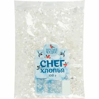 Хлопья снежинка