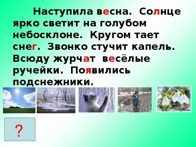 Звонкая капель стучит