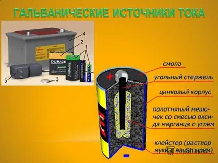 Батарейка это источник тока