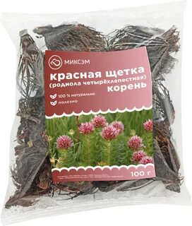 Красная щетка корень