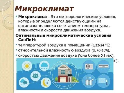 Физический микроклимат