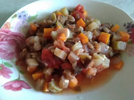 Диетическое рагу из овощей