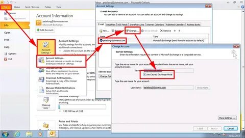 Outlook автономное