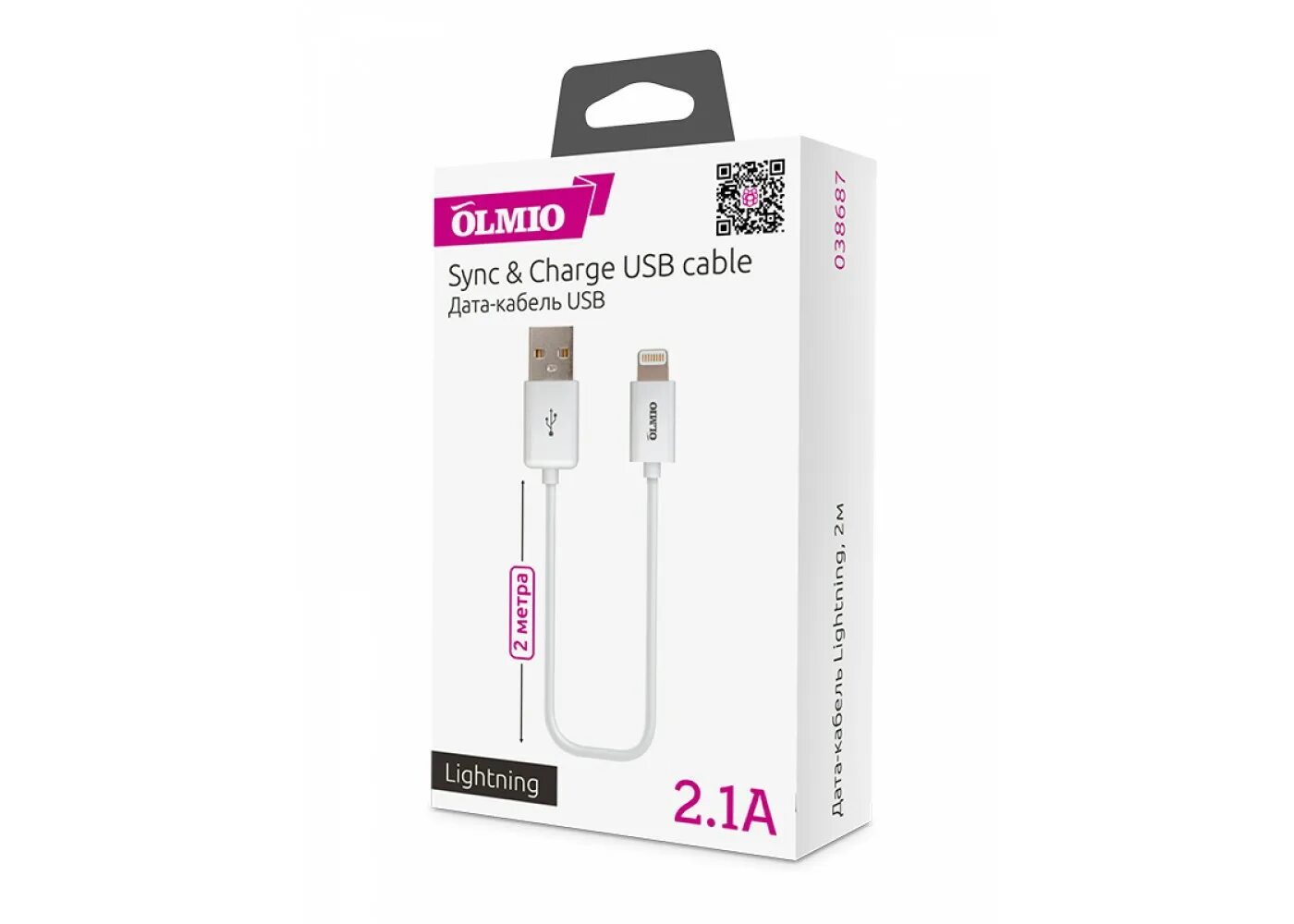 Olmio usb type c. Кабель olmio type-c 2.1а (1м.). кабель olmio 2usb. кабель usb 2.0 - lightning, для apple iphone/ipod/ipad, 1м, белый, olmio.