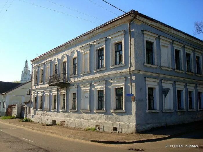 Нижне-Покровская ул., 43 - Полоцк многоквартирный жилой дом, строение 1955 года