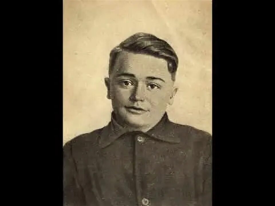Портрет Олега Кошевого.