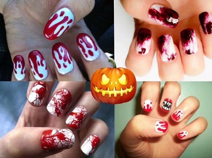 Đặc sắc bộ nail dành cho đêm hội Halloween