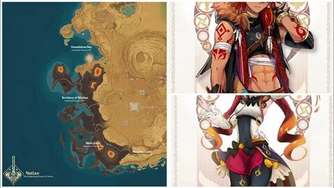 Natlan characters