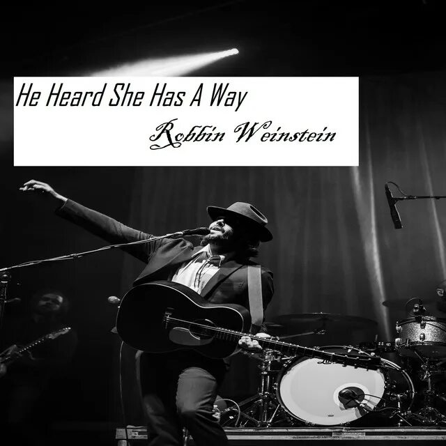 She heard him said