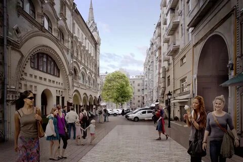 В каком городе живут на московских улицах