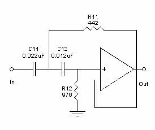 фильтр нч второго порядка. фильтры 2 го порядка.