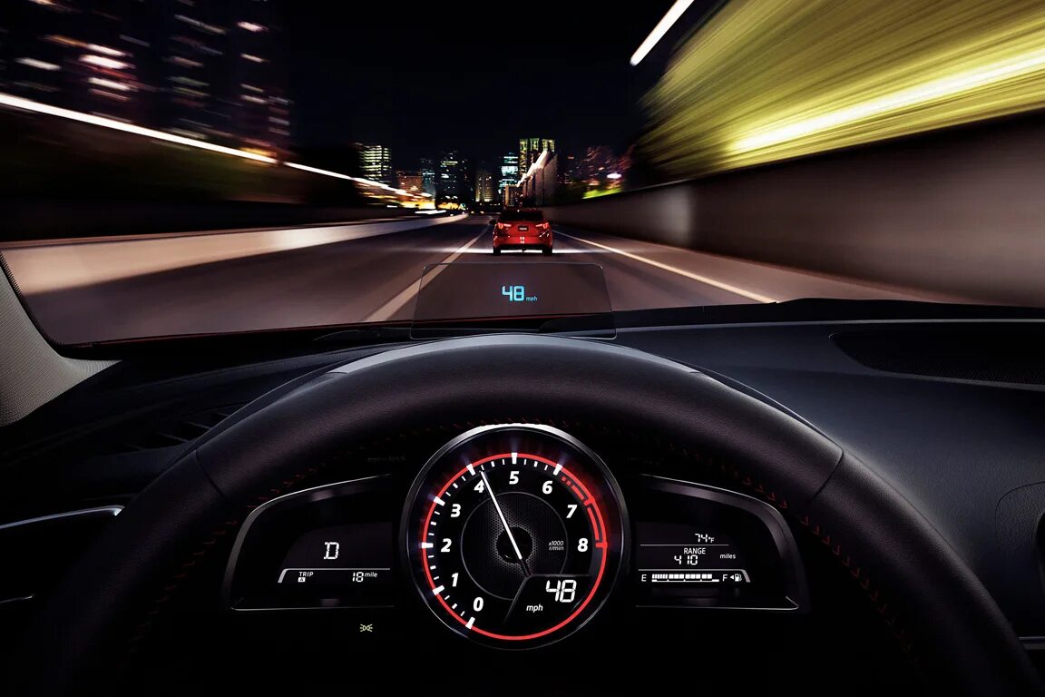 Большая скорость автомобиля. Проекционный дисплей Mazda CX-9. Mazda HUD display. Проекционный дисплей Мазда 6. Проекция Mazda CX-3.