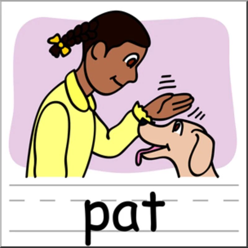 Pat ru. To Pat. Pat Pat picture. Pat Flashcard. Pat cartoon.