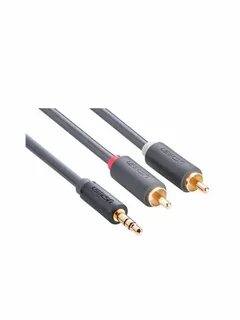 Аудиокабель 3.5 мм jack 2 rca