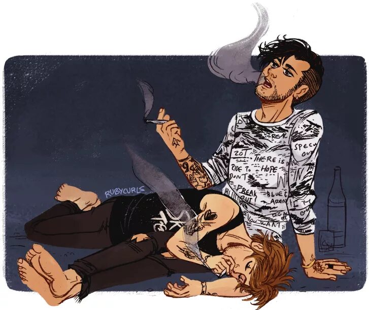 Ларри фанфики. Louis Tomlinson fanart. Арт Луи и Зейн. Неудачные арты.