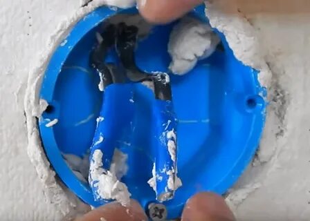 Подрозетники на монтажной пене