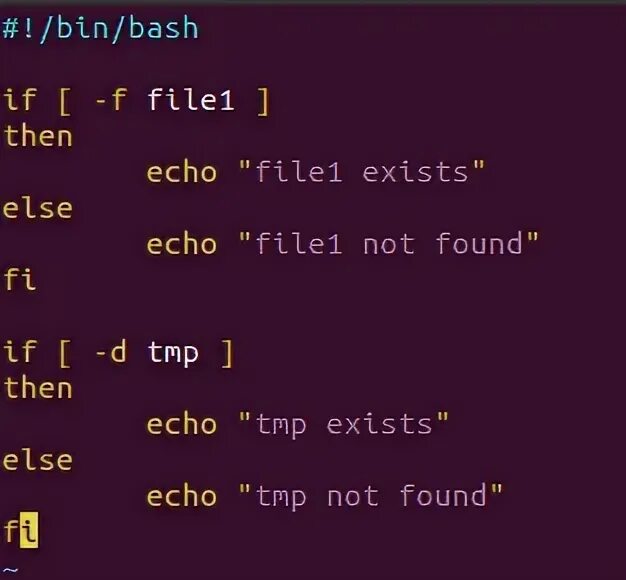 Bin bash no such file. Bash check file exists. If Bash. Условия Bash if.