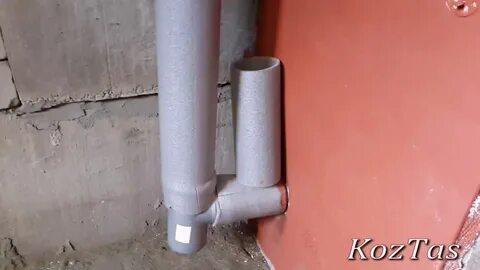 Вытяжка в гараже из пластиковых труб