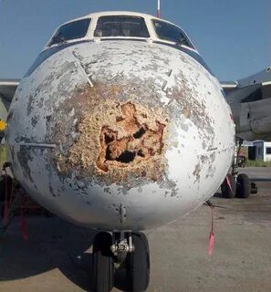 Повреждение самолетов