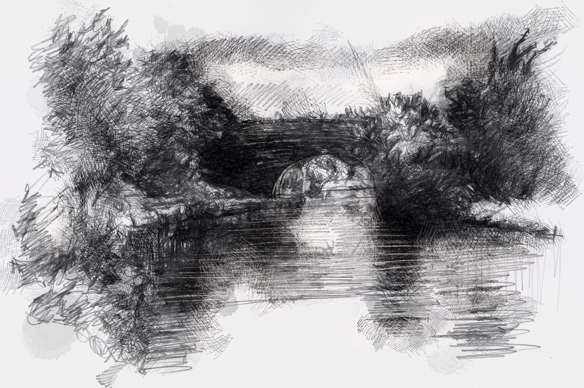 Зарисовки деревьев разных пород. Графика карандашом. Зарисовки природы. Пейзаж в графике. Пейзаж карандашом.