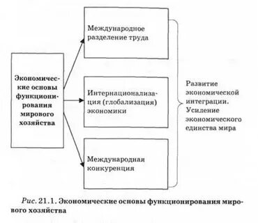 Основа функционирования мировой экономики