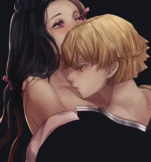 Zenitsu and Nezuko by potato ch7p6. 