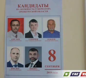 Кто победил на выборах в оренбурге