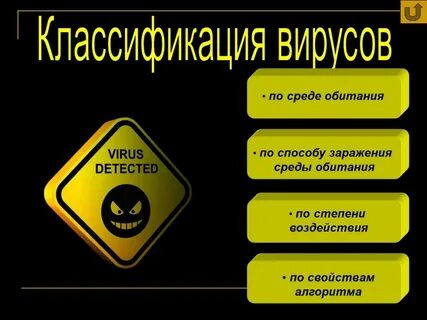 Виды компьютерных вирусов 7 класс