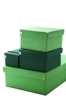 A green box