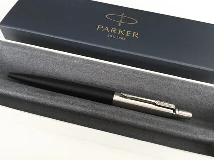 Parker Jotter Core - Bond Street Black CT, шариковая ручка.