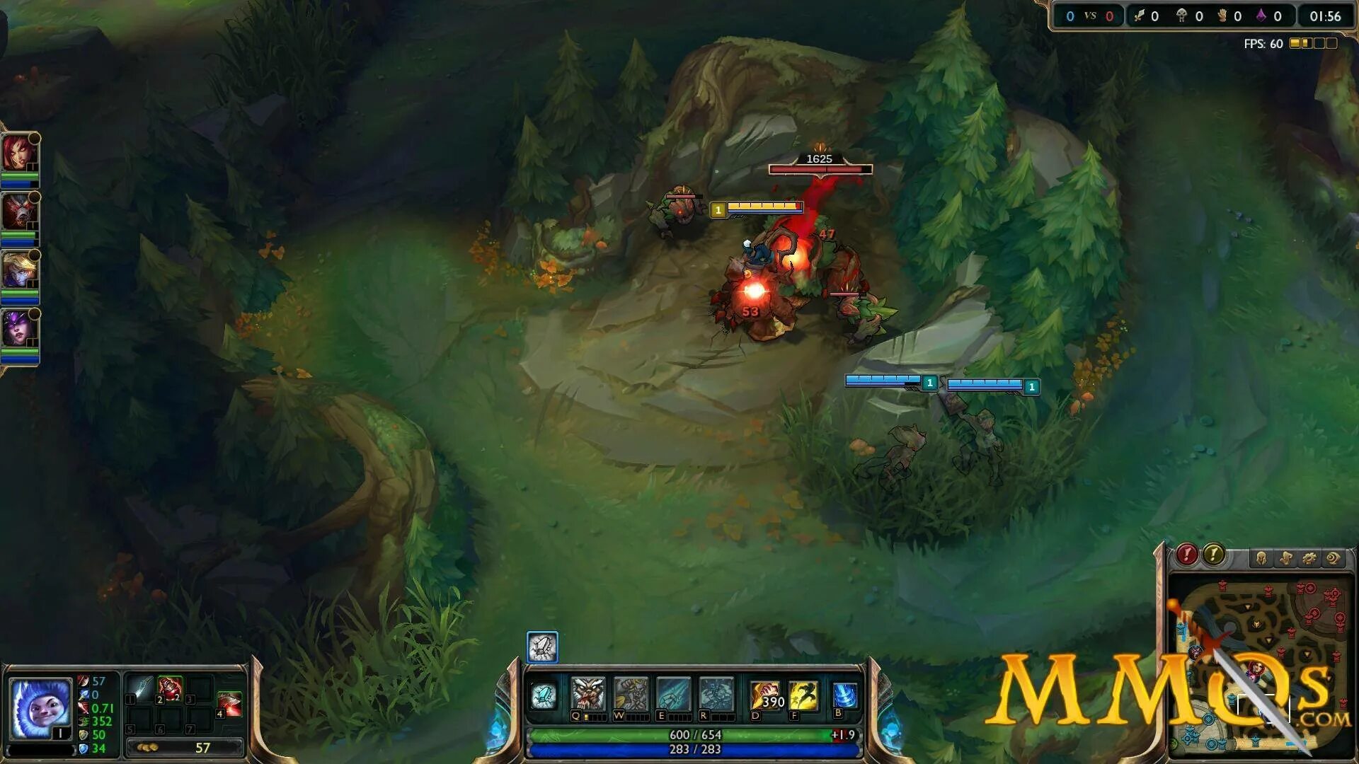 League of Legends Red buff.