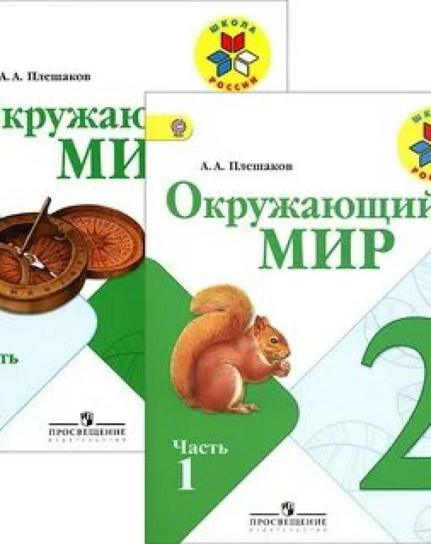Учебник Окружающий мир. 2 класс 2 часть Плешаков А. - купить с доставкой по выго