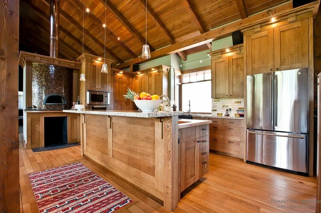 Красивая кухня в деревянном доме. Кухни вдеревяннгм доме. Кухня в бревенчатом доме. Деревянный дом внутри кухня. Деревянный дом внутри кухня.