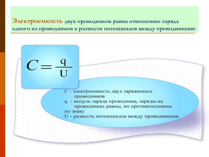 Электроемкость формулы физика 10 класс. Электроемкость физика 8 класс. Электроемкость формула 8 класс. Электроемкость двух проводников.