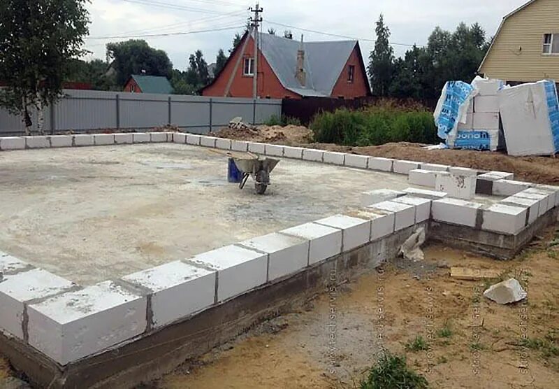 фундамент под газобетонные блоки. фундамент для гаража из блоков. гараж из газосиликатных блоков. ленточный фундамент для гаража. строительство гаража из пеноблоков фундамент.