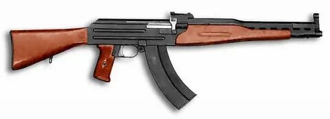 Автомат ему выдали маленький