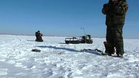 Омская зимняя рыбалка