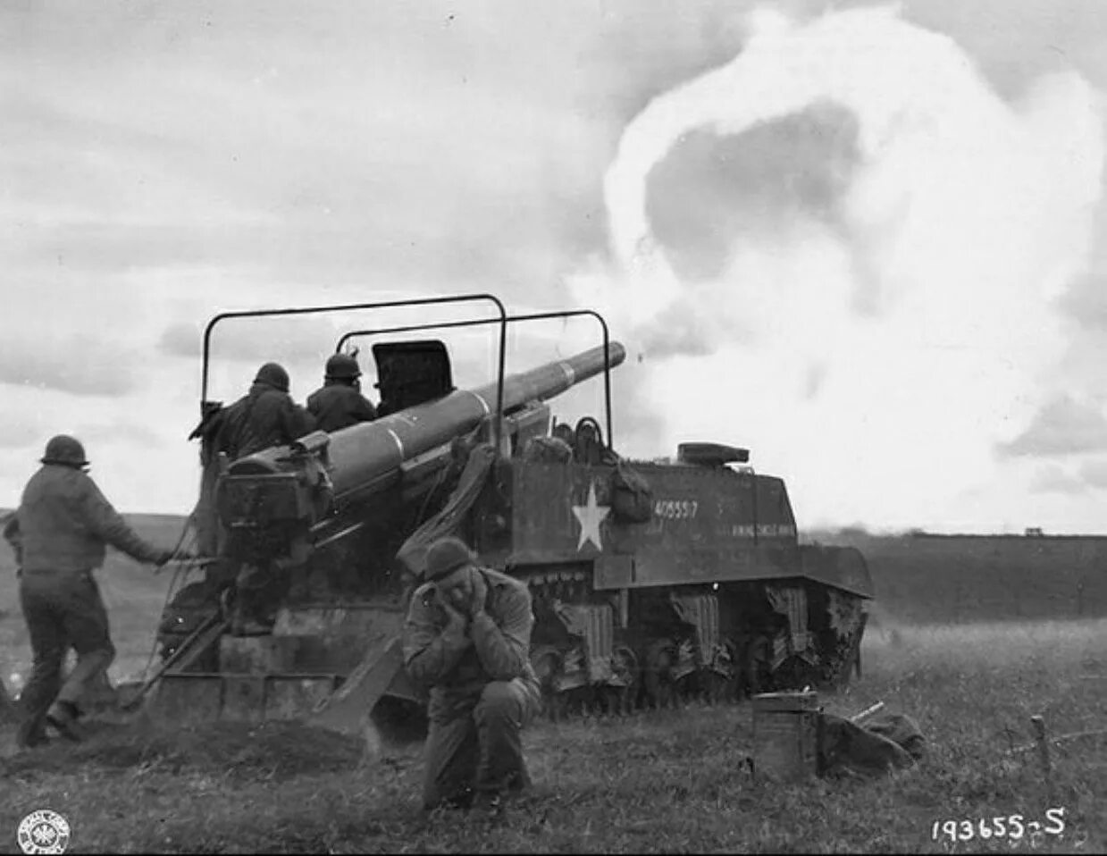 М 12. 155mm Gun Motor Carriage m12. M12 GMC. M12 SPG. М12 САУ.