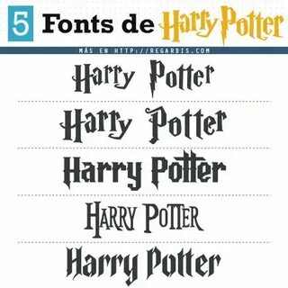Potters шрифт