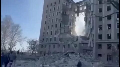 Дом после ракеты