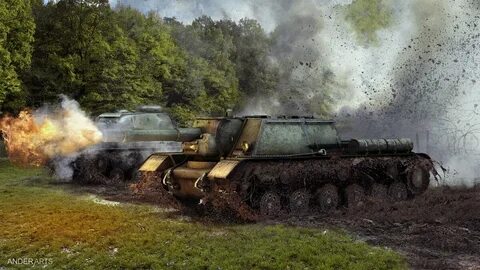 Выстрелы мир танков