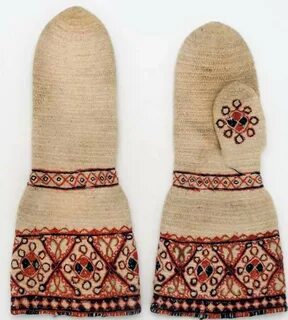 Старинные варежки
