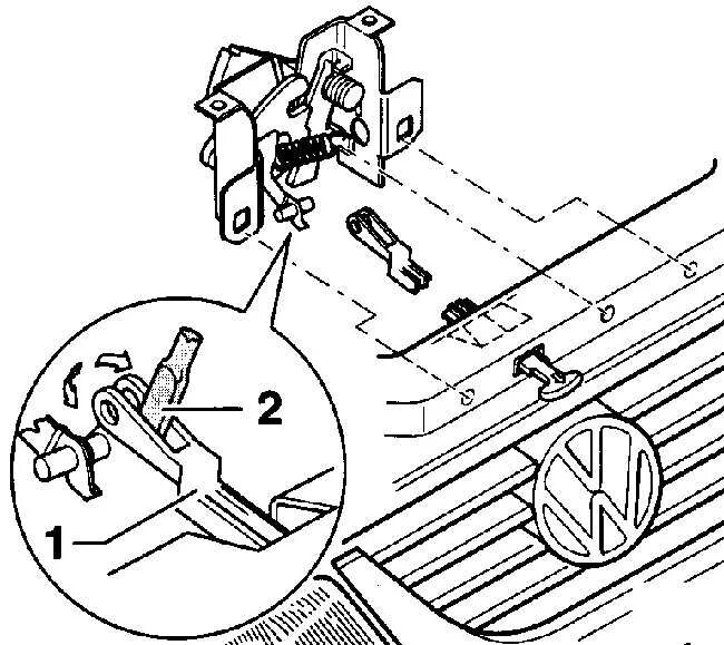 Как открыть капот 6. Пассат б5 рычаг капота. Рычаг открывания капота Фольксваген т5. Схема капота Пассат в6. Замок капота Фольксваген Пассат б5.