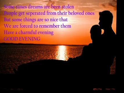 Evening with me