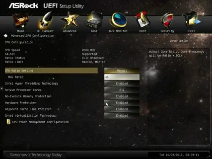 Asrock uefi setup utility