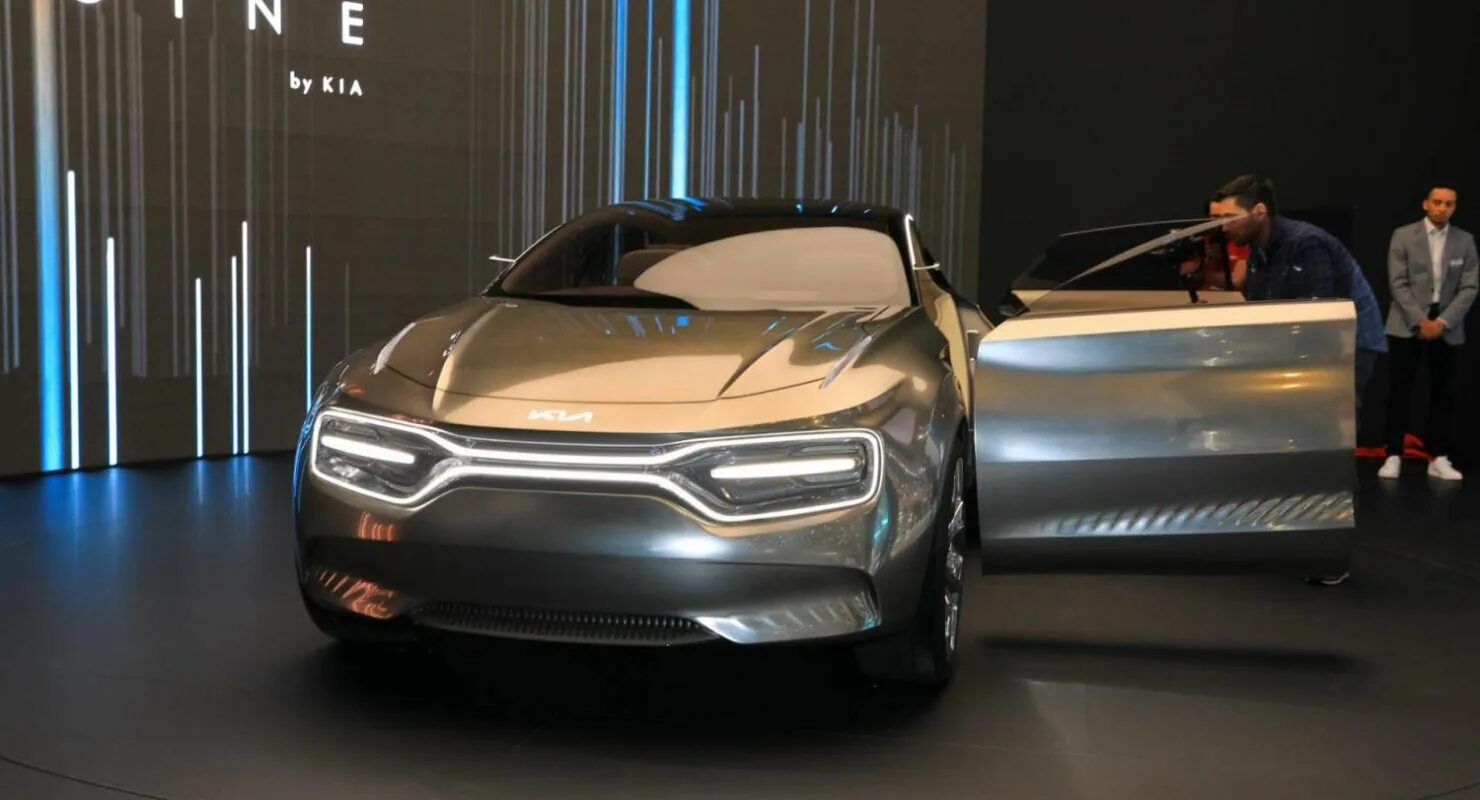 Kia Concept 2021. Kia novo Concept 2022. Kia электрокар 2021. Kia последняя модель 2021.