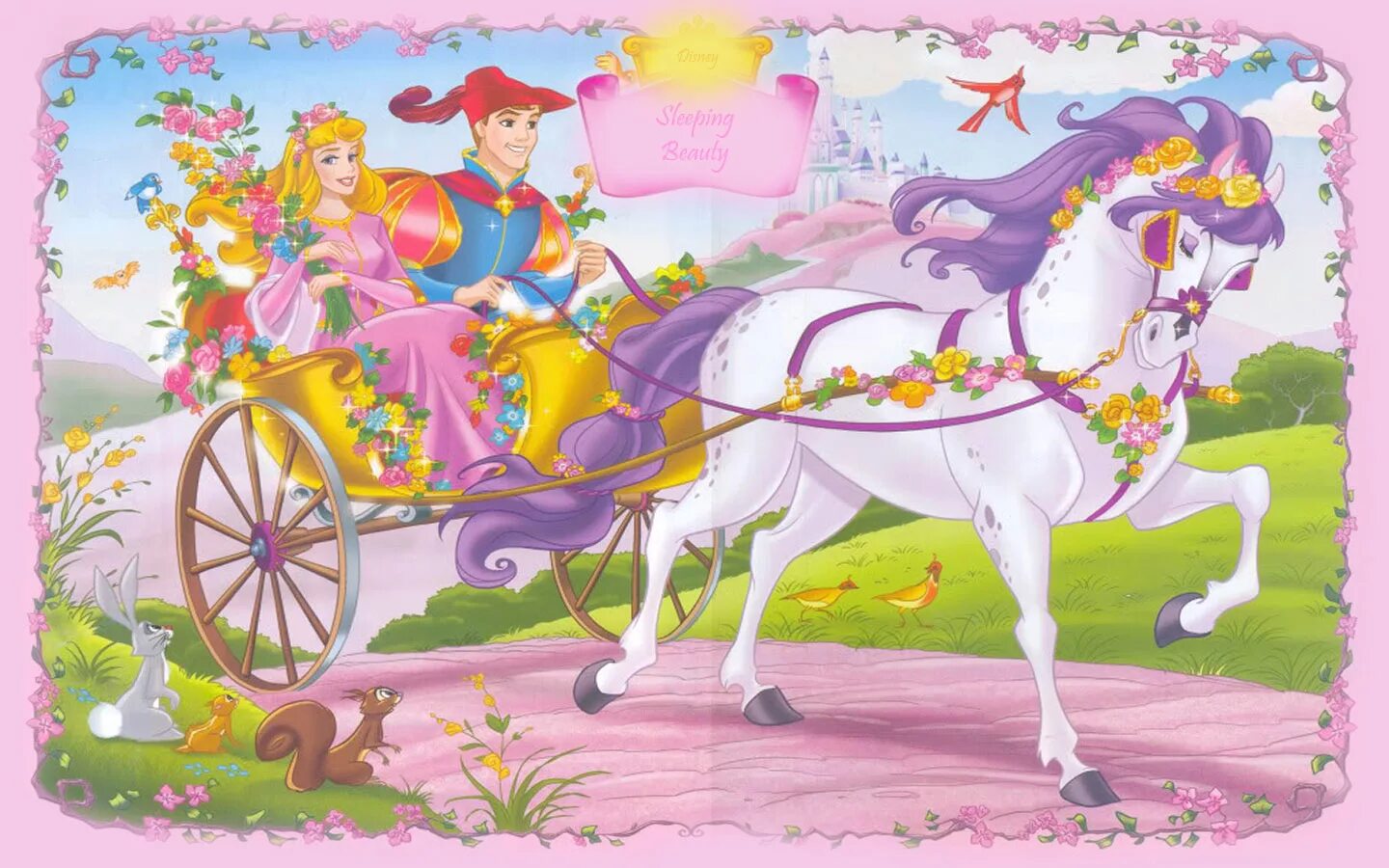 Карета принцессы. Карета Золушки. Принцесса с каретой и лошадью.