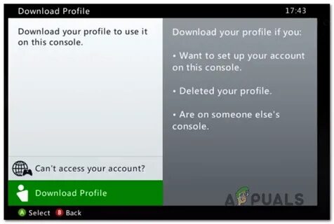 Удалить профиль xbox